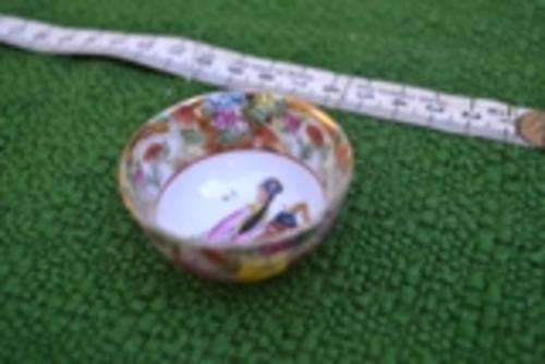 DO NOT MISS OUT = Antique Japanese Hand Painted  Porcelain Bowl - Geisha