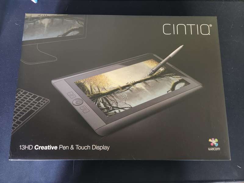 Wacom DTH1300K Pen and Touch Display