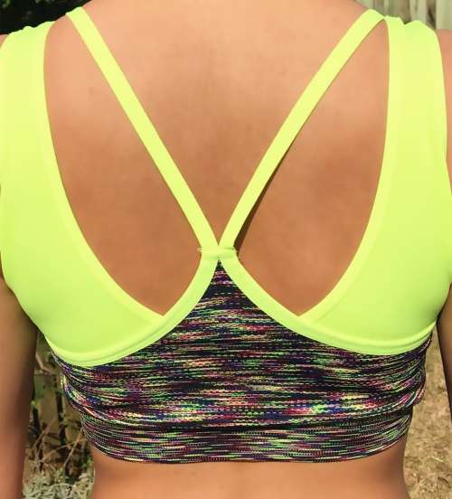 Shelly Double-Layer Sports Bra Active Small-XXXL