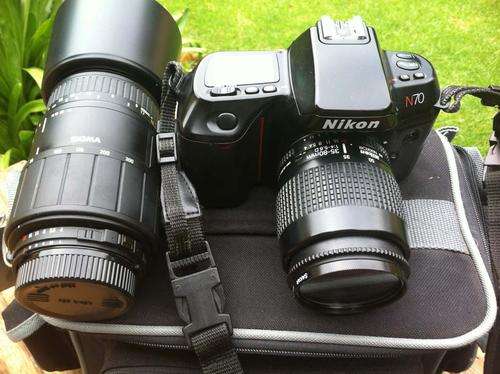 Nikon N70 with Sigma 70-300