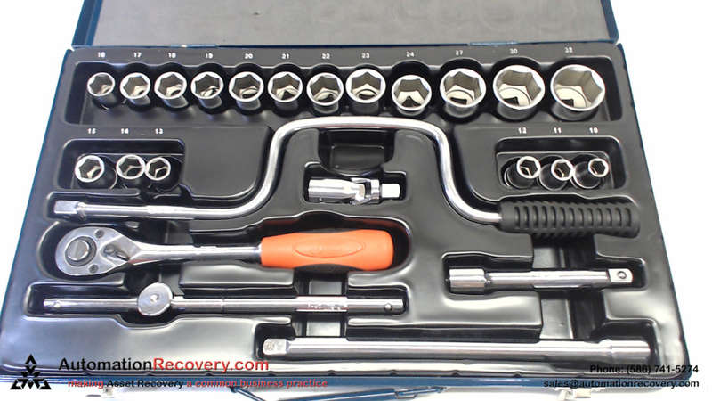 JETECH SK1/2-24 S 1/2` DR 24 PIECE METRIC SOCKET SET