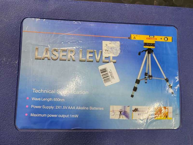 TUV Laser Level With Tripod and Carry Case