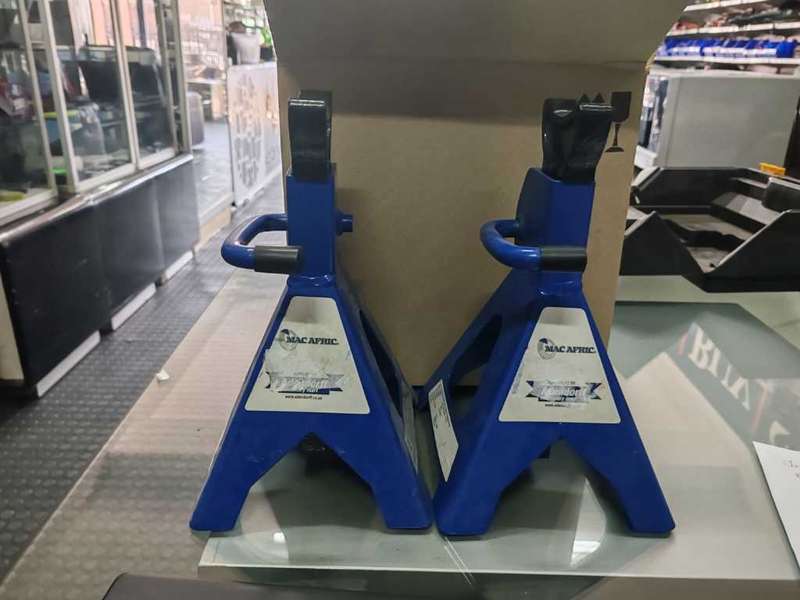 MAC AFRIC 3 TON HEAVY DUTY STEEL JACK STANDS (PAIR)