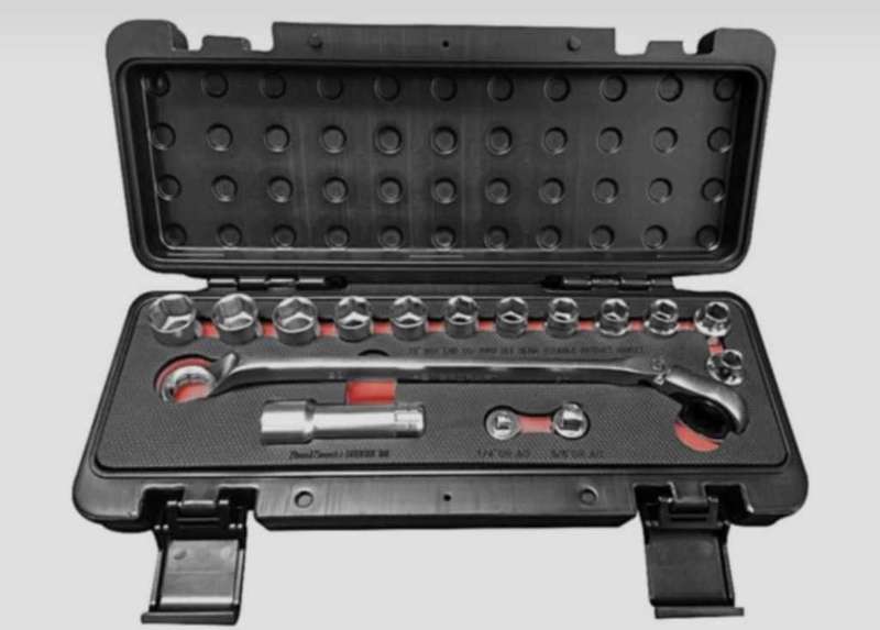 Mastercraft Go Thru Socket Set (16 Piece)