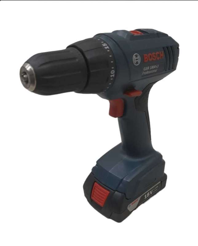 Bosch Professional GSR1800-LI Cordless Drill/Driver with Battery Charger