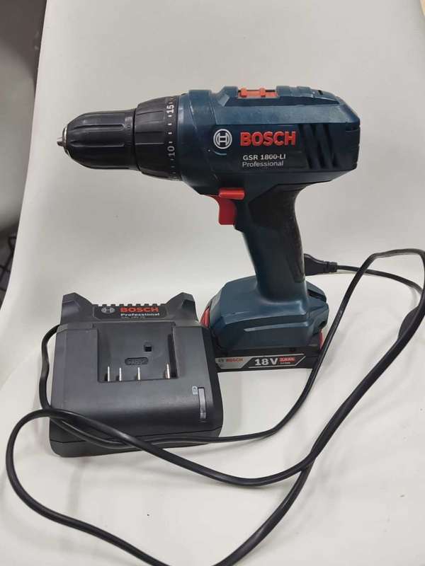 Bosch Professional GSR1800-LI Cordless Drill/Driver with Battery Charger