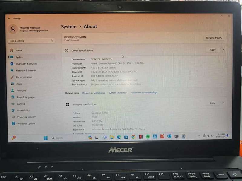Mercer 14 Z140C Laptop - Ultra Portable Notebook
