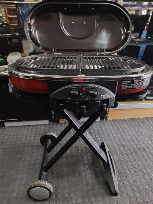 Coleman RoadTrip 9949A Series Portable Stand Up Propane Grill, Red