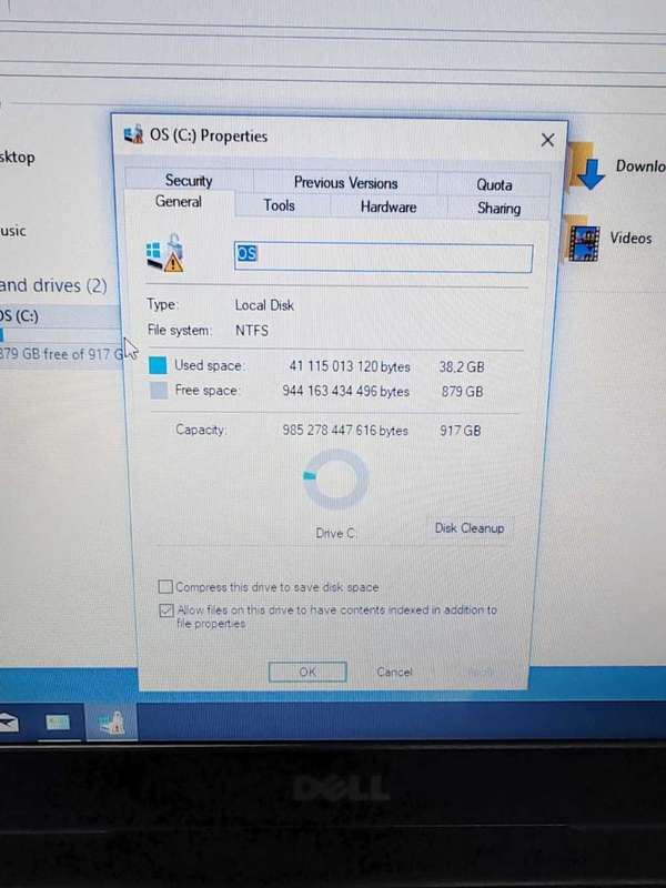 Dell Vostro Laptop 15 7200U  i5 7th Gen  8GB  1TB