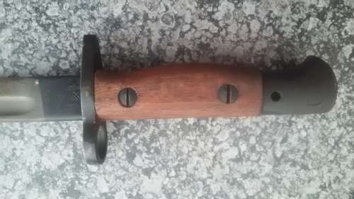 1907 Sanderson bayonet without scabbard