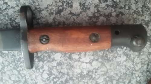 1907 Sanderson bayonet without scabbard