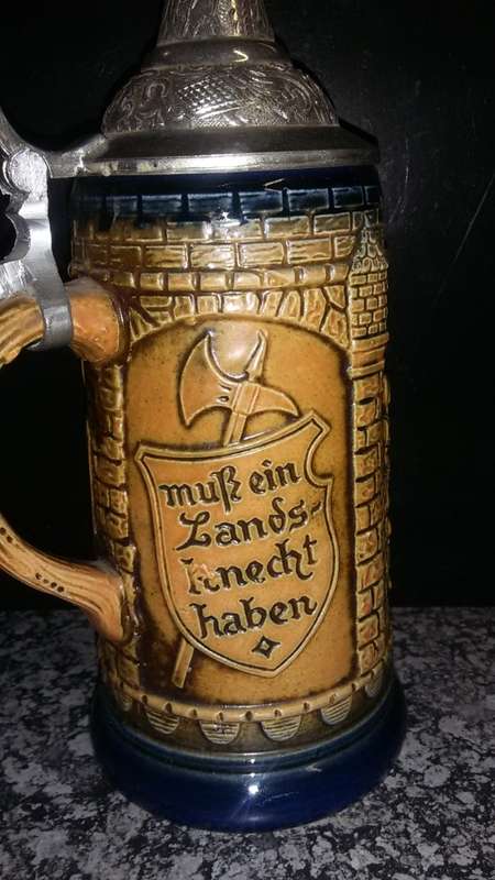 GERZ beer mug