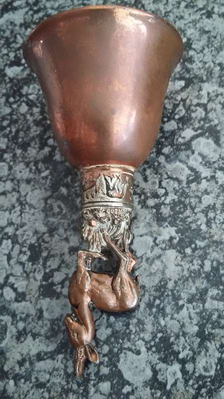 Springbok brass tea bell