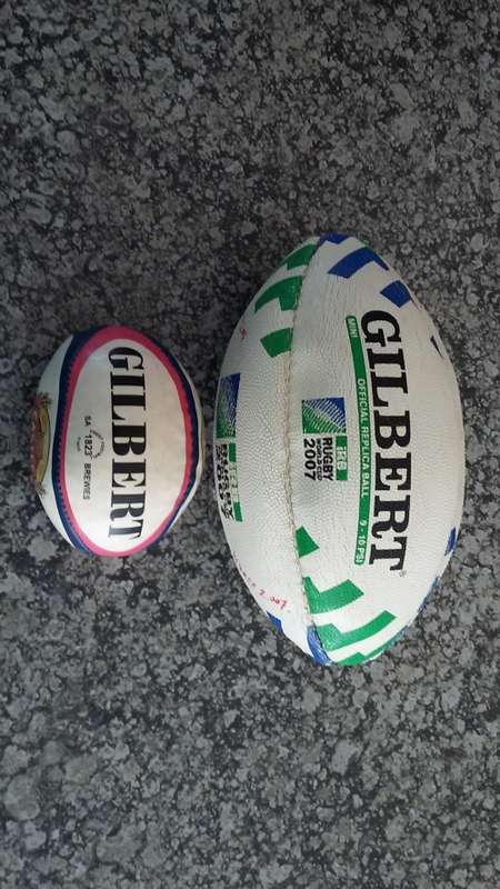 Gilbert stress ball,Miniature Gilbert 2007 rugby world cup ball