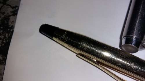 Cross and Parker pen