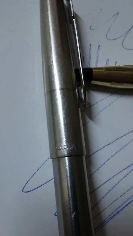 Cross and Parker pen