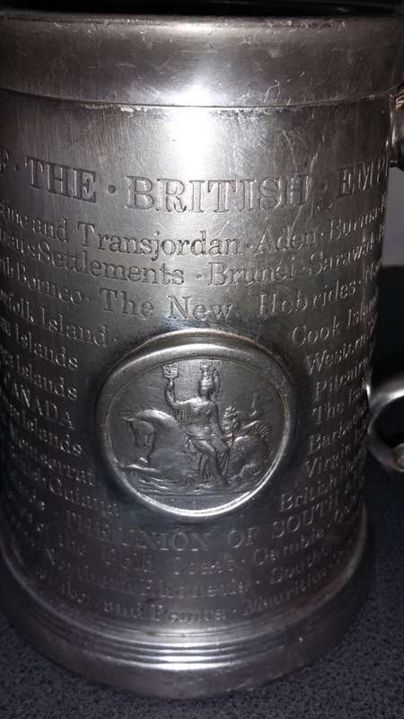 Umtali Brass,Wills Grove Ashtray,The Dominions And Colonies Of The British Empire Tankard