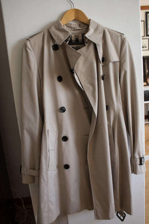 Burberry "Original Style" Trenchcoat - Stone (Italian Made)