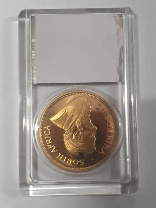 1968 Krugerrand Double Frosted 1oz Proof Gold SAGCE - Extremely RARE - Mintage Est: 500 - 1044