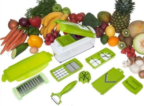 ONE STEP Precision Cutting Multi-Chopper, Cutter & Slicer + Bonus Peeler