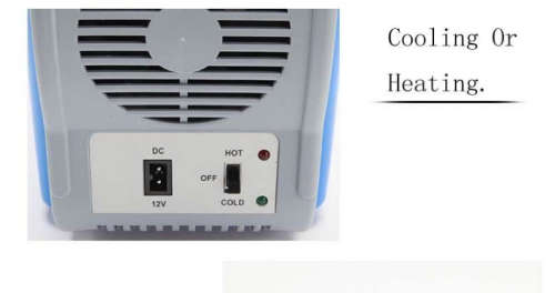 12 Volt Portable Cooler Box 7.5L Cooling or heating