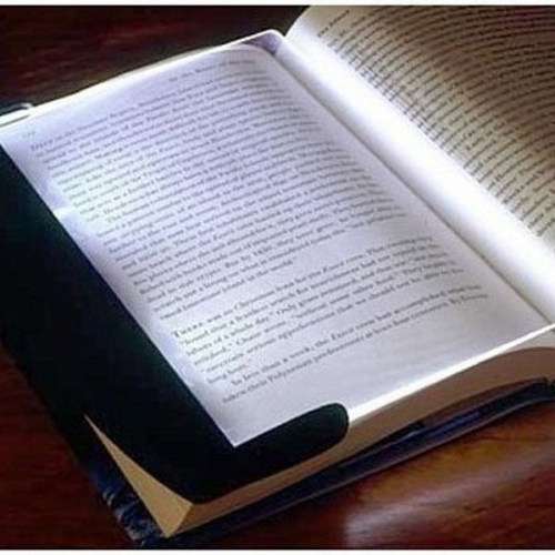 Night Vision Read Panel Page LED Light Book Reading Lamp Practical