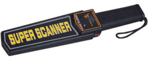 METAL DETECTOR SCANNER RILEVATORE METALLI LED VIBRAZIONE SUPER SCAN