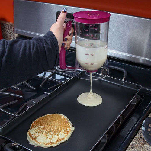 900ml Cupcake Pancake Cake Batter Dispenser Mix Pastry Jug Baking Maker Tools