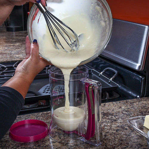 900ml Cupcake Pancake Cake Batter Dispenser Mix Pastry Jug Baking Maker Tools