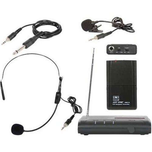 Audio Wireless Single Channel VHF Microphone System