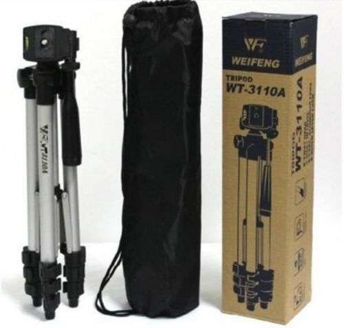 Tripod Aluminum With 3-Way Universal Digital Camera Tripod