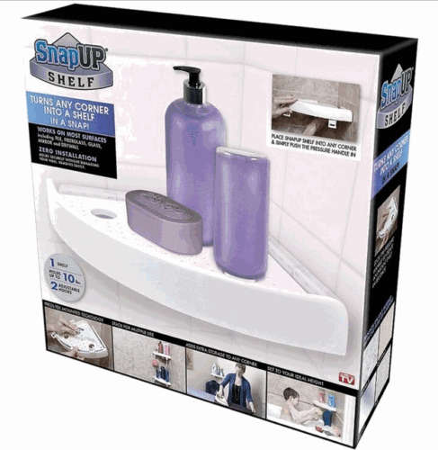 SnapUp Shelf Snap Up Corner Shelf Regal SnapUp Badenregal 33.5*22CM