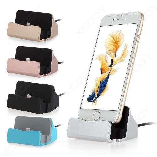 Aluminum Sync Charging Stand Station Dock Cradle cable