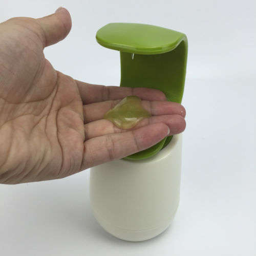 C-Shaped Liquid Single-Handed Soap Dispenser Wash Bottle Shampoo Container