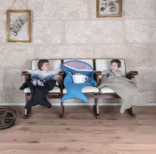 Infant Baby Newborn Sleeping Bag Shark Swaddle Blanket Stroller Wrap Sleep Sack