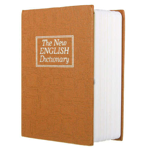 Secret Safe Box / Locker / Secured Storage  Book Appearance for Money & Jewelry
