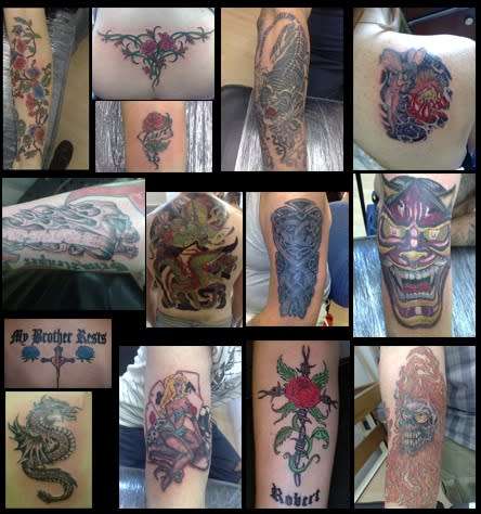Professional Complete Tattoo Kit 2 Machine CROTARY Gun Set with INK