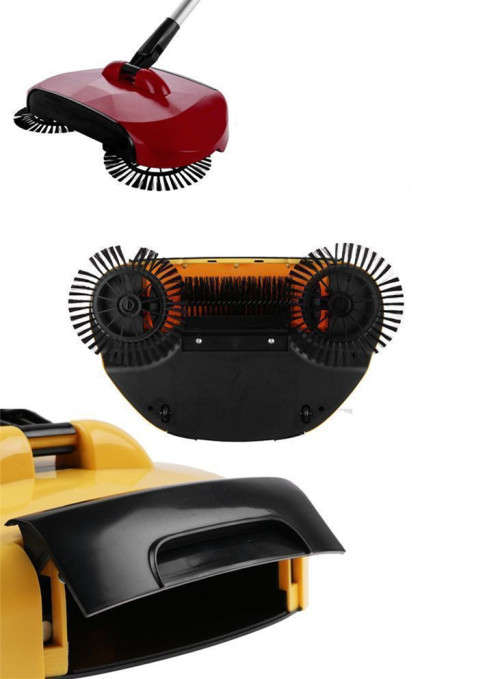 Magic Automatic Hand Push Sweeper Household Broom Cleaning Without Electricity