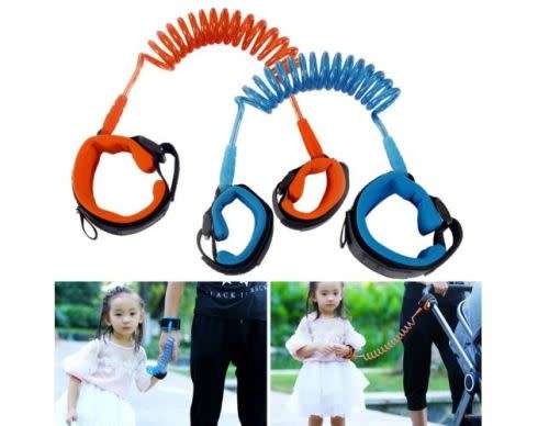 Toddler Kid Baby Safety Anti-lost Strap Link Harness Child Wrist Band Belt Reins