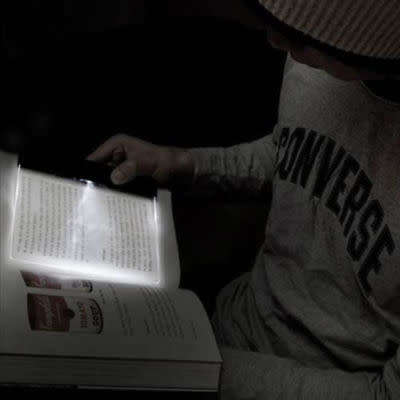 Ultralight Night Vision Reading Read Panel Page LED Light Book Reading Lamp