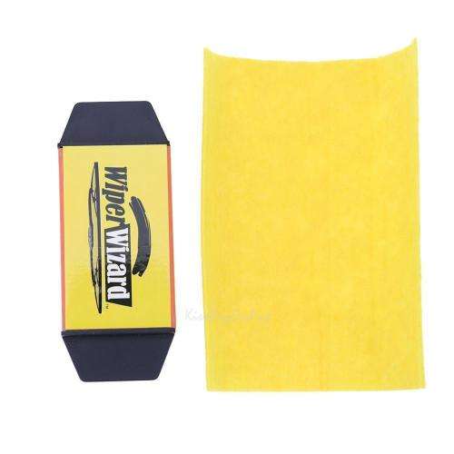 Auto Car Van Wiper Wizard Windshield Wiper Blade Restorer Cleaner with Sponge
