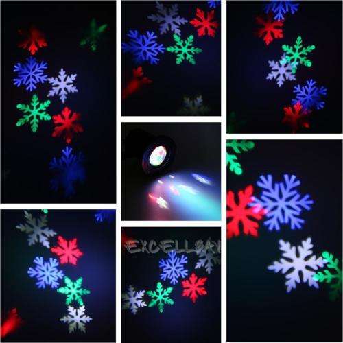Out door lawn snowflake light