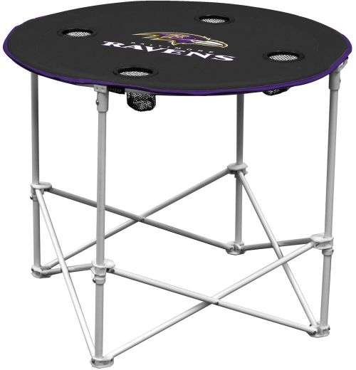 Portable Outdoor Folding Round Tailgate Party Picnic Table