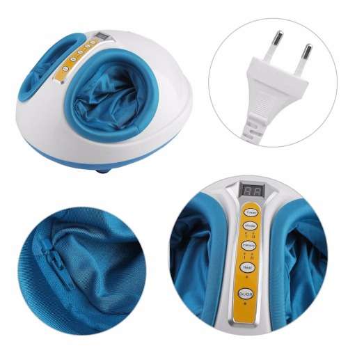 NEW Foot Massager Rolling Kneading Air Pressure Heating Shiatsu