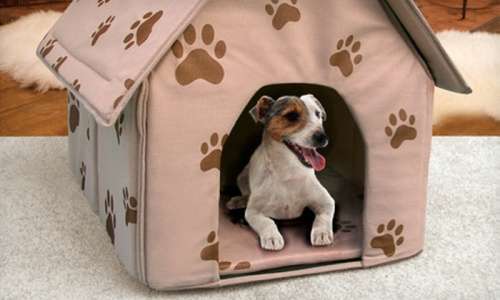 Pet Dog House Portable Folding Dog House Cat Bed for Small Dog Puppy Pet Supply