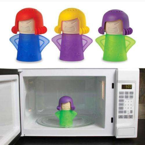 Angry mama microwave cleaner