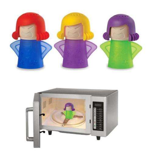 Angry mama microwave cleaner