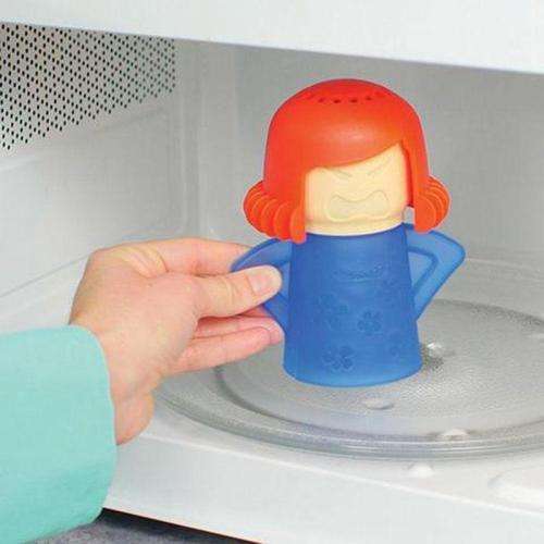 Angry mama microwave cleaner