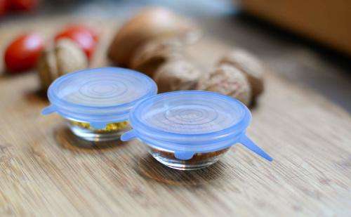 6 Pack Stretch Reusable Silicone Seal Cover