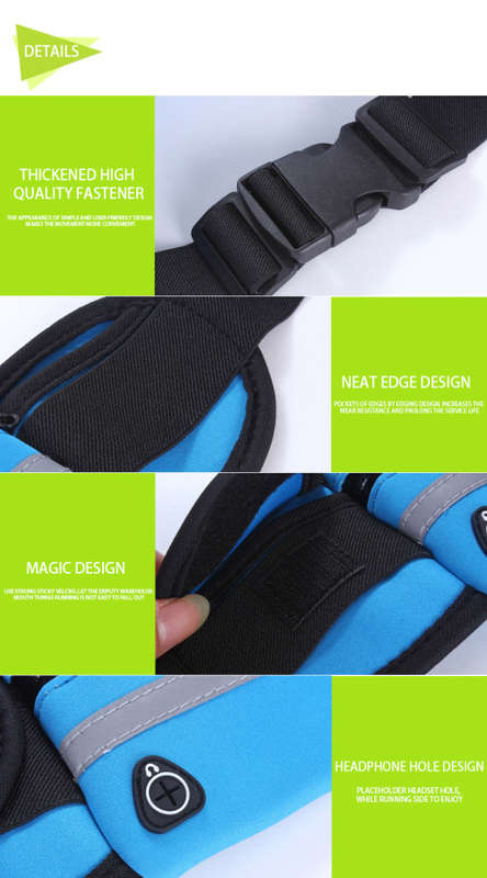 Running Waist Belt Sport Waterproof Multi-functional Mobile Phone Bag